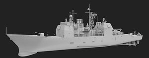 FlyHawk Model FH1167S Aegis Cruiser USS Bunker Hill CG-52 1991 - deluxe 1/700 – zdjęcie 2