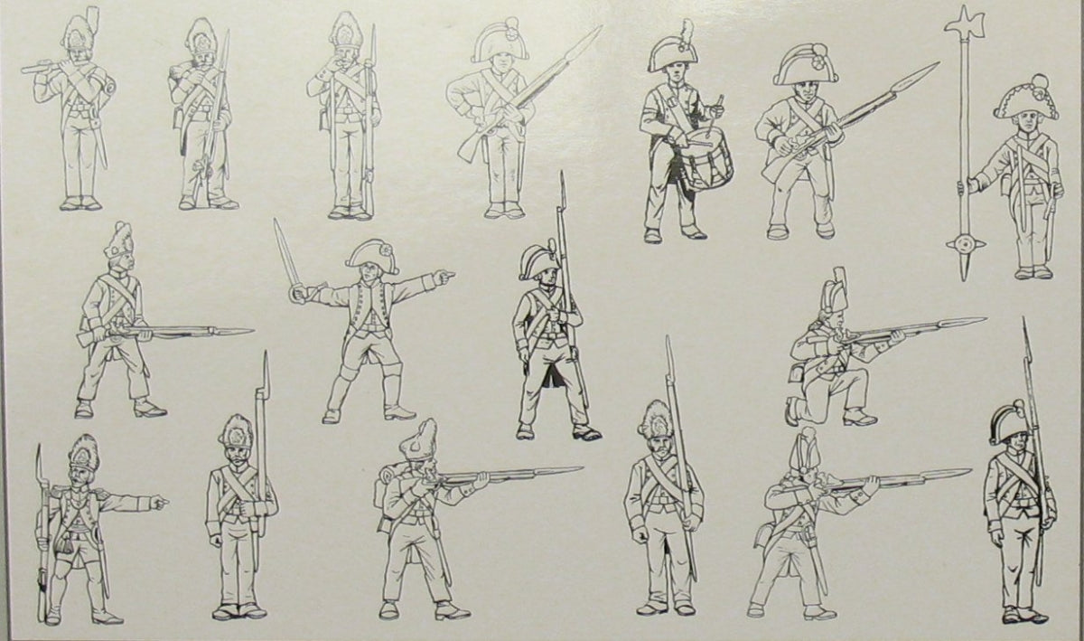 Hat 8187 Saxon Infantry 1/72
