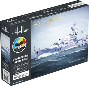 Heller 57094 Escorteurs Rapides E 52 Starter Kit 1/400