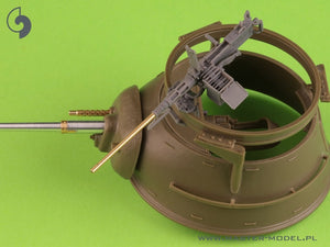 Master GM-35-073 Browning M2HB .50 cal (12,7mm) - do montażu na pierścieniu M49 (karetka D40721 / kołyska D40733 / skrzynka D40731 lub D90078) 1/35 – zdjęcie 6