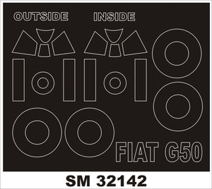 Montex SM32142 FIAT G.50 SPECIAL HOBBY