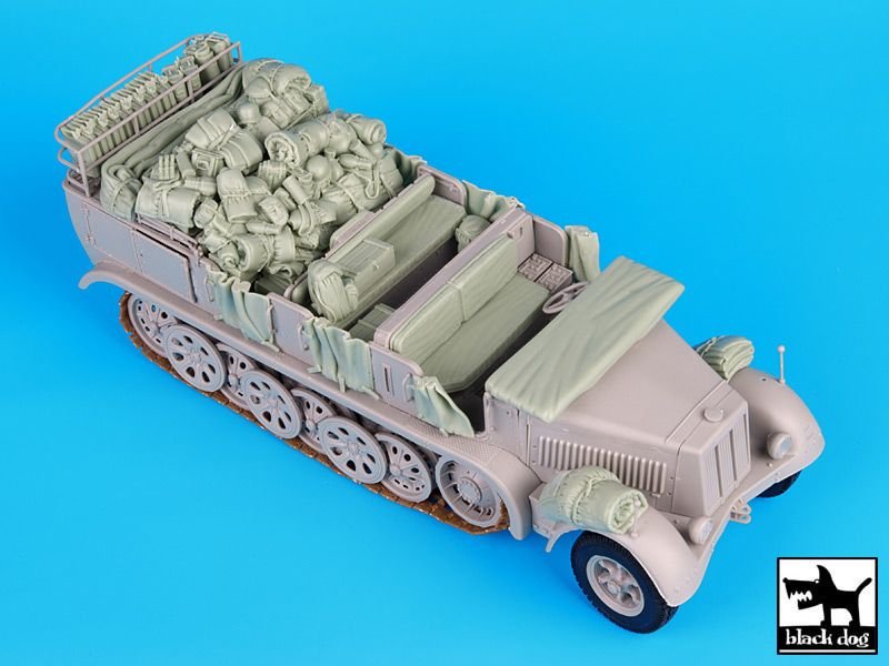 Black Dog T35072 Sd.Kfz 8 big accessories set 1/35 – zdjęcie 4