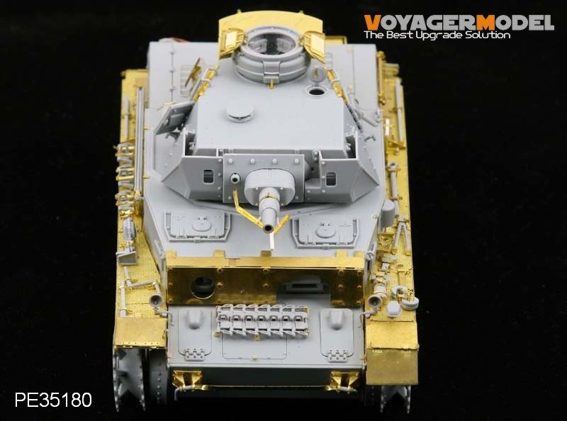 Voyager Model PE35180 WWII Pz.KPfw. IV Ausf F1 &amp;quot;Vorpanzer&amp;quot; for DRAGON 6398 1/35 – image 8