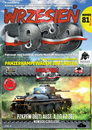 First To Fight PL081 - PzKpfw 38(t) Ausf. A (LT VZ .38) German Light Tank 1/72