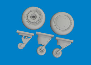 Eduard 6481090 F4F-4 wheels late ACADEMY 1/48 – zdjęcie 2
