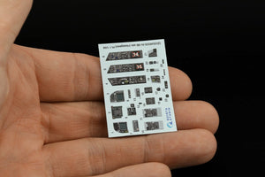 Quinta Studio QDS-48309 AV-8B Late 3D-Printed &amp;amp; coloured Interior on decal paper (Hasegawa) (Small version) 1/48 – zdjęcie 3
