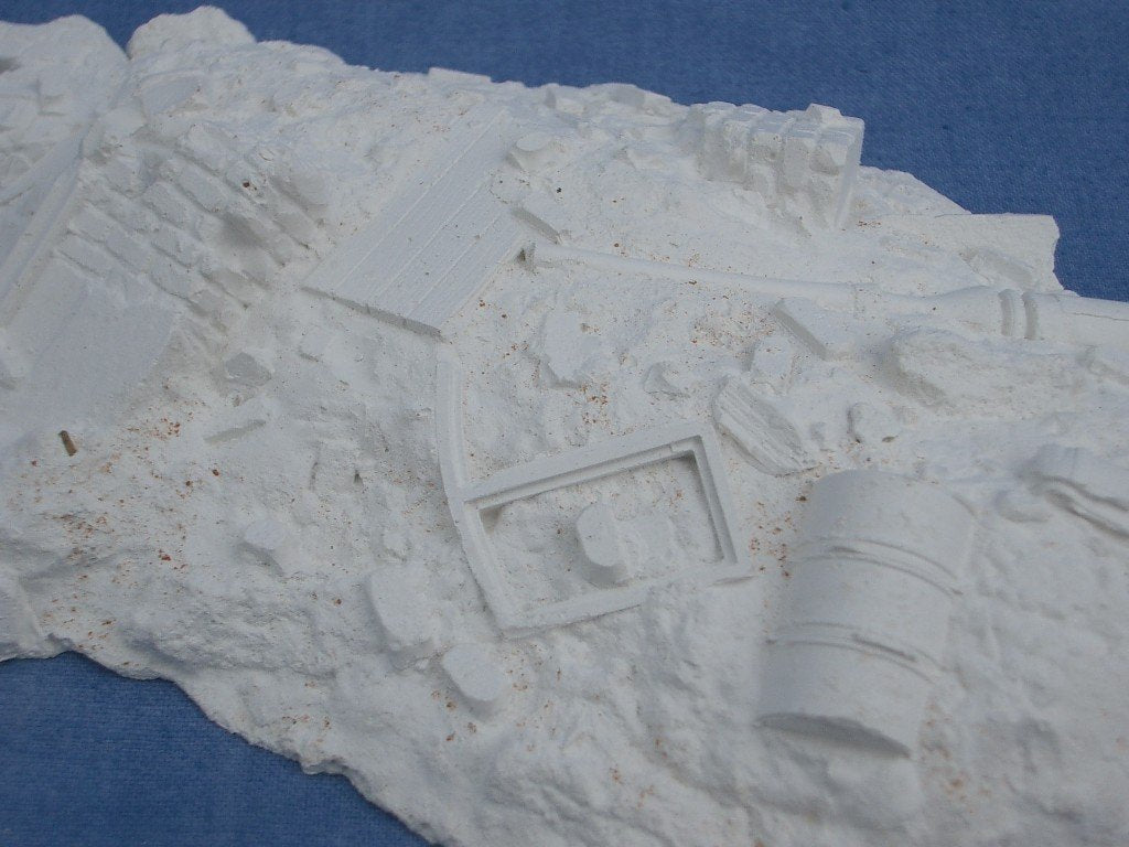 RT-Diorama 35127 Rubble, debris pile set (3 pcs.) 1/35 – zdjęcie 5