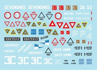 Star Decals 35-C1329 British LVT-4 Buffalo Mk IV. Walcheren landings and the Netherlands. 1/35 – image 2