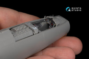 Quinta Studio QD48226 CF-104 Late 3D-Printed &amp;amp; colored Interior on decal paper (Kinetic) 1/48 – image 5