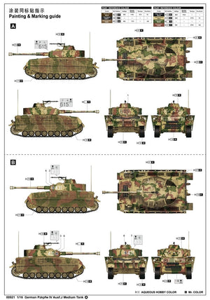 Trumpeter 00921 German Pzkpfw IV Ausf.J Medium 1/16 – image 23