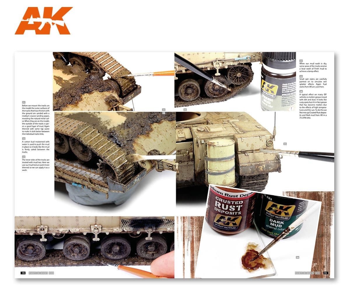 AK Interactive AK253 MUD (RUST &amp;amp; DUST SERIES VOL.1) (English) – immagine 5