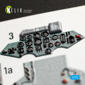 KELIK K72040 SU-27 INTERIOR 3D DECALS FOR TRUMPETER KIT 1/72 – image 3