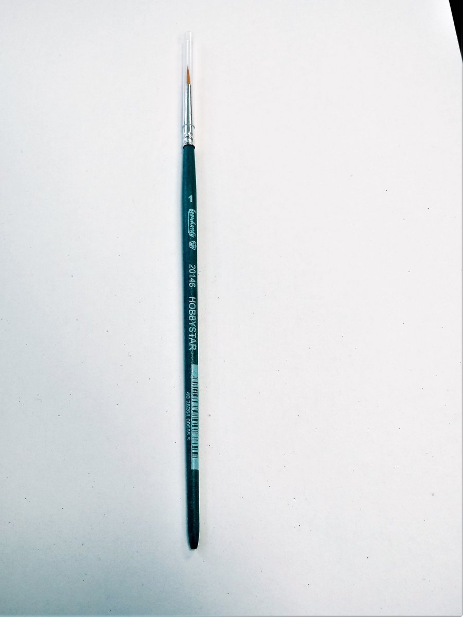 Pinceau de modélisme Hobby Star 20146/1, taille 1