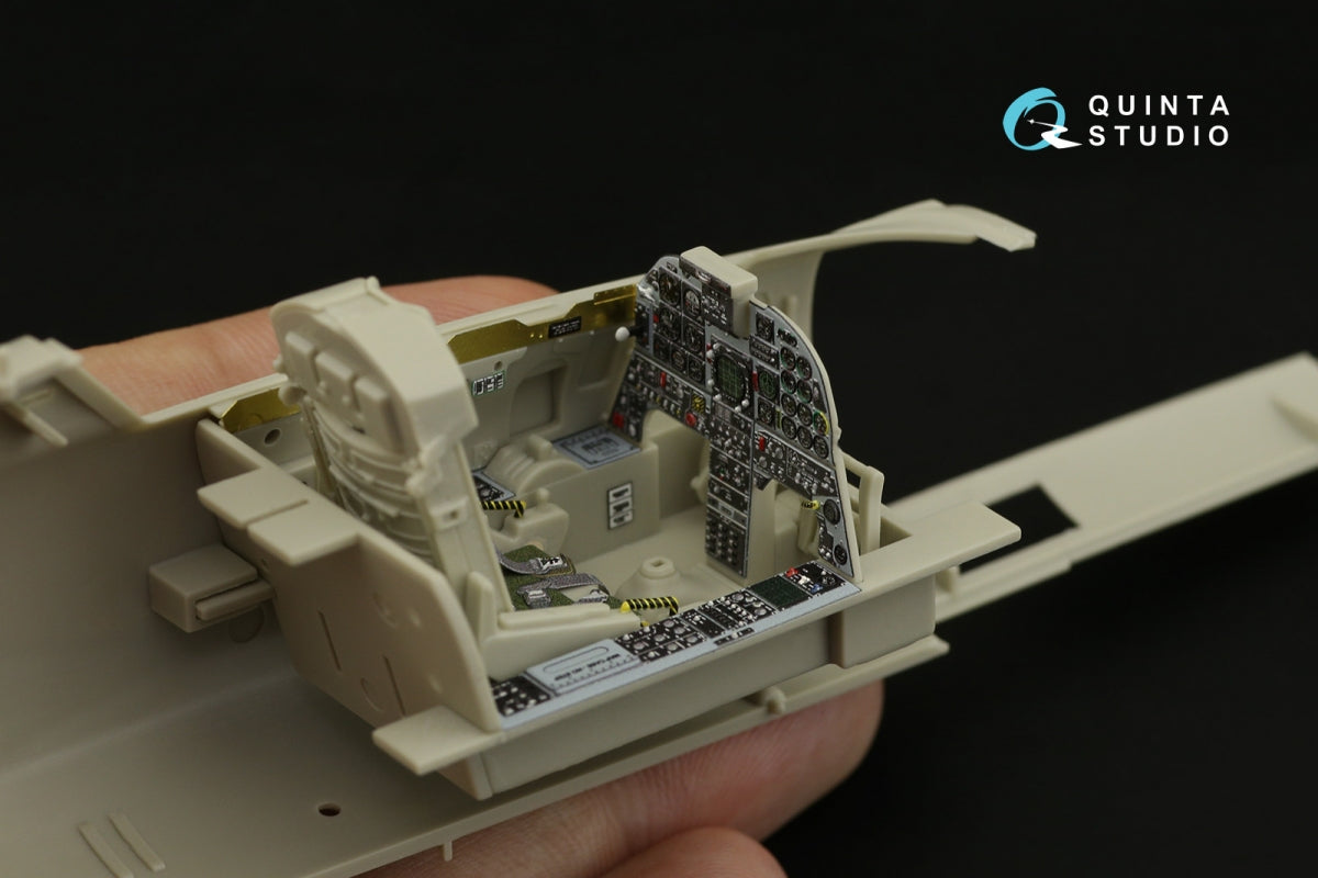 Quinta Studio QD32086 F-5E-3/RF-5E 3D-Printed coloured Interior on decal paper (for KittyHawk kit) 1/32 – zdjęcie 9