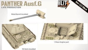 Das Werk DW35041 Panther Ausf.G Late Production SUPER BLITZ 1/35 – zdjęcie 8