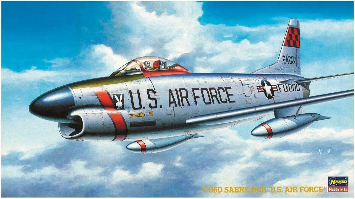 Hasegawa BP5 (51405) F-86D Saber Dog "US Air Force" 1/72
