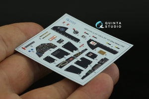 Quinta Studio QD32105 Ju EF 126/EF 127 3D-Printed &amp;amp; coloured Interior on decal paper (Das Werk) 1/32 – zdjęcie 10