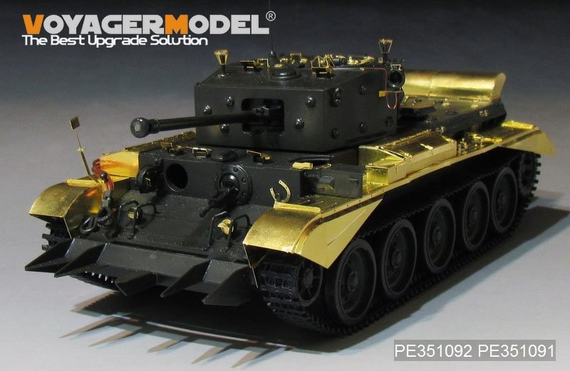 Voyager Model PE351092 WWII UK Cromwell Mk. IV/Centaur C.S.Mk IV Fenders for Tamiya 1/35 – zdjęcie 3