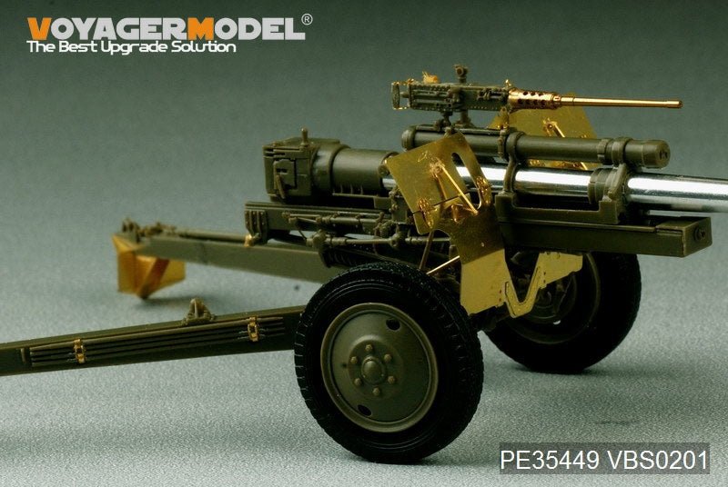 Voyager Model PE35449 WWII US 3inch M5 ATG/w M1 or 105mm Howitzer M2A1Carriage 2in1 For AFV CLUB 35S64 and 35160 1/35 – zdjęcie 7