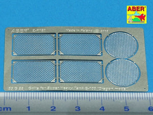 Aber 35G22 Grilles for german super heavy tank E-100 1/35 – zdjęcie 2