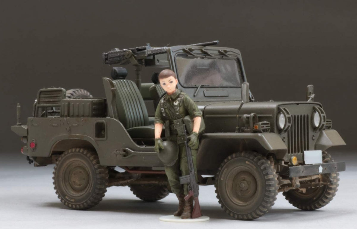 Fine Molds HC03 Historic Costume Girl Type 73 Light Truck With Figure Himeko 1/35