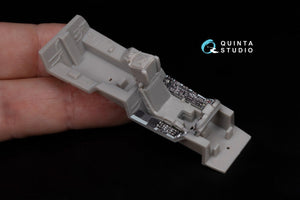 Quinta Studio QDS-48283 F/A-18A / C early 3D-Printed &amp;amp; colored Interior on decal paper (Hasegawa) (Small version) 1/48 – image 7