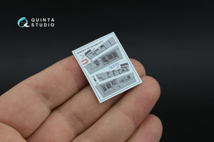 Quinta Studio QD48596 F-15E 3D-Printed &amp;amp; coloured Interior on decal paper (Hasegawa) 1/48 – zdjęcie 2