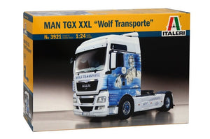 Italeri 3921 - MAN TGX XXL WOLF TRANSPORTE 1/24