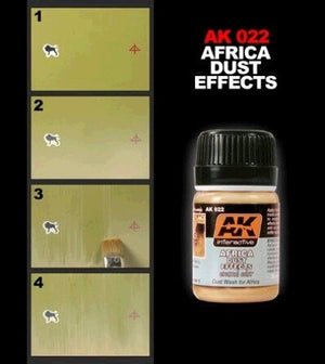 AK Interactive AK022 Africa Dust Effects 35ml – zdjęcie 2