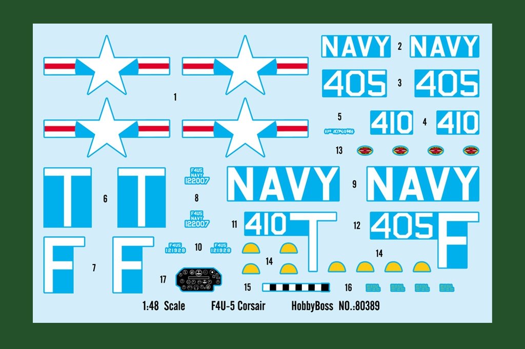Hobby Boss 80389 F4U-5 Corsair 1/48 – immagine 4