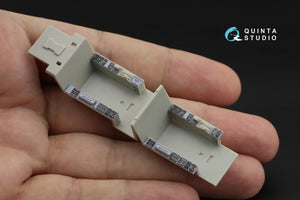 Quinta Studio QD48197 F-5F Tiger II 3D-Printed &amp;amp; coloured Interior on decal paper (for AFV Club ) 1/48 – zdjęcie 6