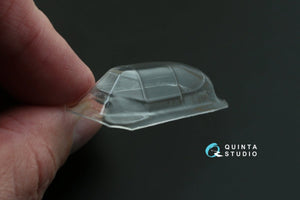Quinta Studio QC48020 Yak-1B correction vacuformed clear canopy 1 pcs (for Accurate miniatures/Zvezda/Eduard kit) 1/48 – zdjęcie 6