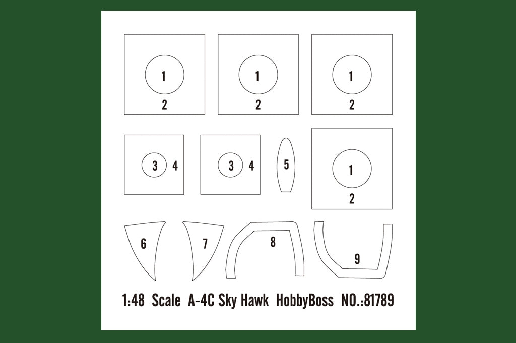 Hobby Boss 81789 A-4C Skyhawk 1/48