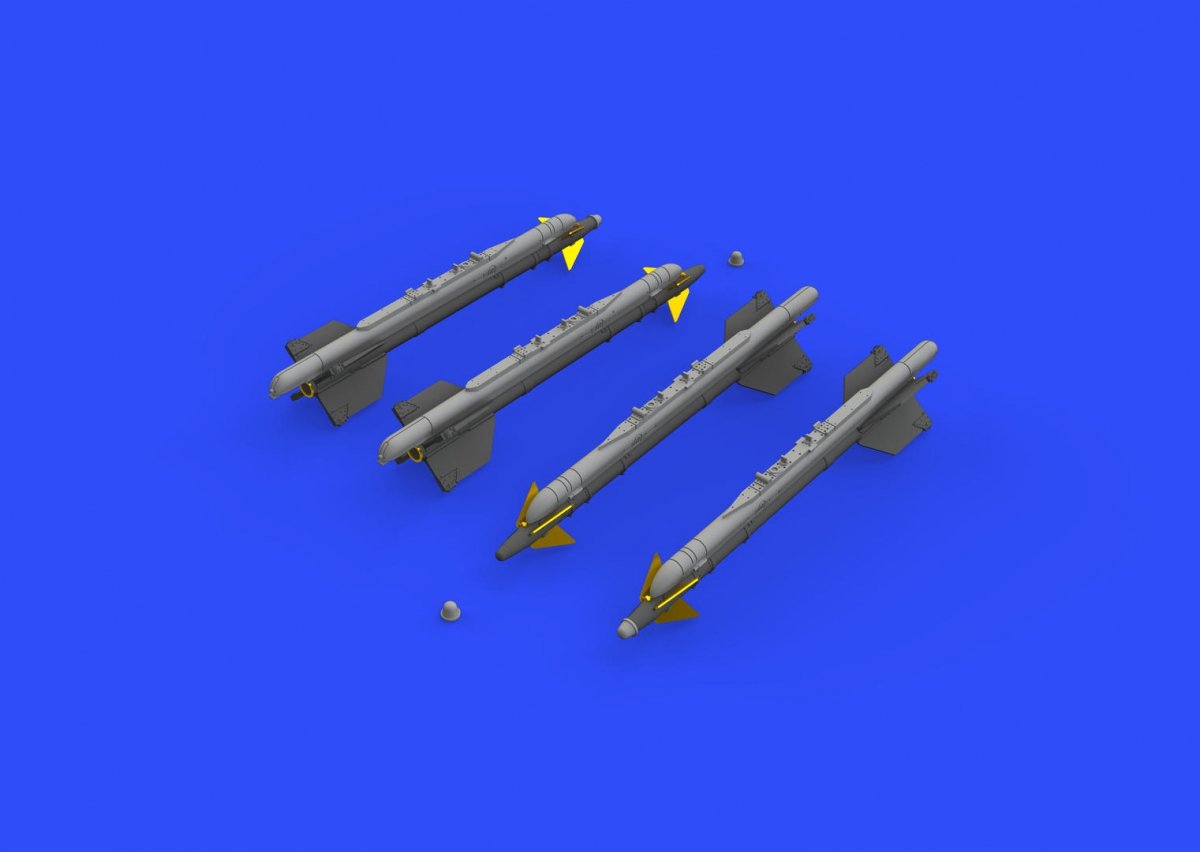 Eduard 672187 R-13M missiles for MiG-21 1/72 – immagine 2