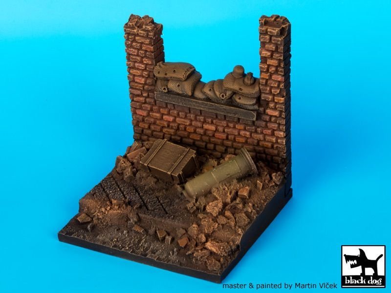 Black Dog D35014 Wall with sand bags base 1/35 – image 5