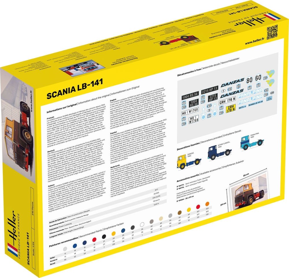 Heller 56773 Starter Kit - Truck LB-141 1/24 – zdjęcie 2