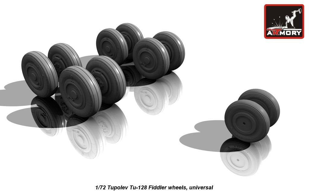 Armory Models AW72041 Tupolev Tu-128 Fiddler wheels 1/72 – zdjęcie 3