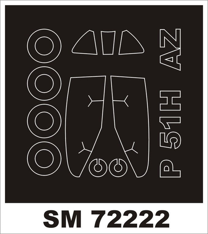 Montex SM72222 P-51H MUSTANG RS-MODELS