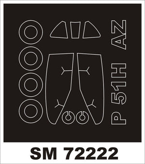 Montex SM72222 P-51H MUSTANG RS-MODELS