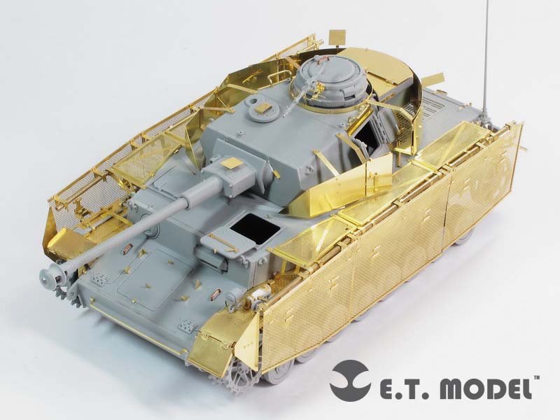 ET Model S35-010 WWII German Pz.Kpfw.IV Ausf.J (Latest Production) Value Package For DRAGON 6575 1/35