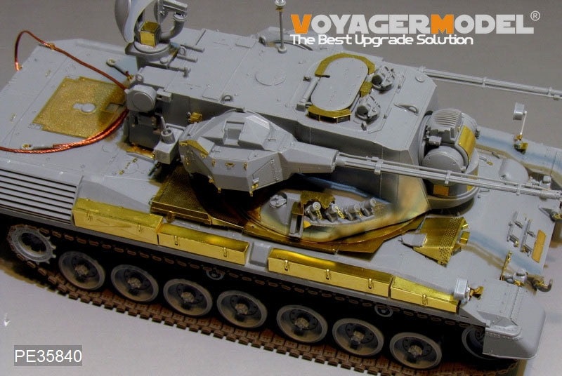 Voyager Model PE35840 Modern German Gepard A1 SPAAG Basic For TAKOM 2044 1/35 – zdjęcie 7