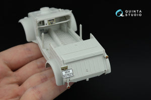 Quinta Studio QDS-35151 Kubelwagen Type 82 3D-Printed &amp; coloured Interior on decal paper (Meng VS-016) (Small version) 1/35