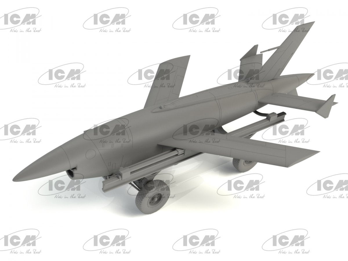 ICM 48401 BQM-34A (Q-2C) Firebee with trailer 1/48 – immagine 2