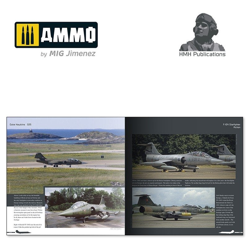 HMH Publications DH-025 Lockheed F-104 Starfighter Flying in Air Forces around the World ( English version ) – zdjęcie 7