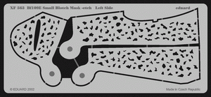 Eduard XF563 Bf 109E Small Blotch mask-etch 1/48 – zdjęcie 2