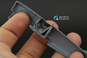 Quinta Studio QD72035 Hawker Typhoon Mk.1b (early) 3D-Printed &amp;amp; coloured Interior on decal paper (Brengun) 1/72 – zdjęcie 3