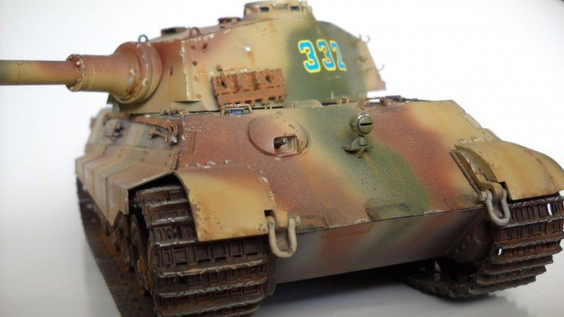 Dragon 6254 Sd.Kfz. 182 King Tiger Henschel Turret 1/35 – image 9