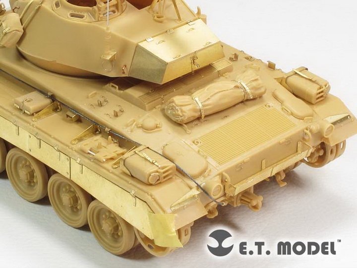 E.T. Model E35-136 WWII US Light Tank M-24 chaffee (Early Prod.) For Bronco 35069 1/35 – zdjęcie 8