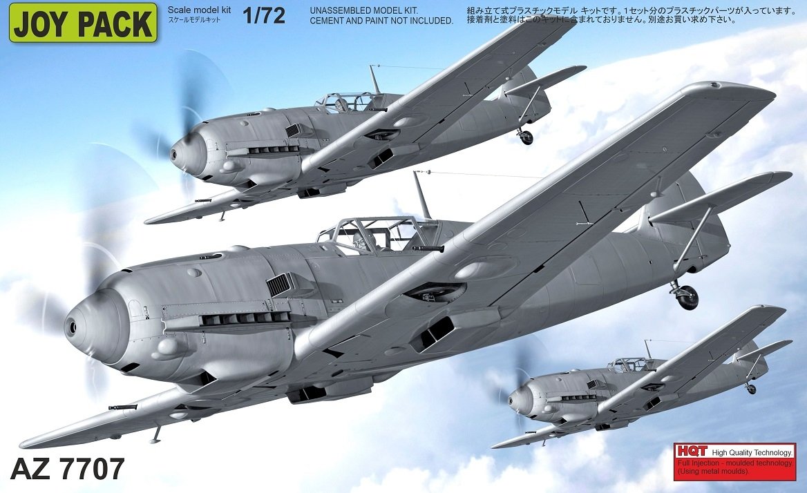 AZ Model AZ7707 Bf 109E-3/4/7 JOYPACK 1/72