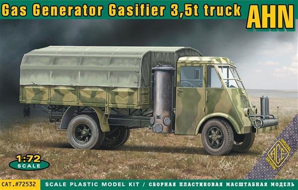 ACE 72532 AHN Gas Generator Gasifier 3,5t truck 1/72
